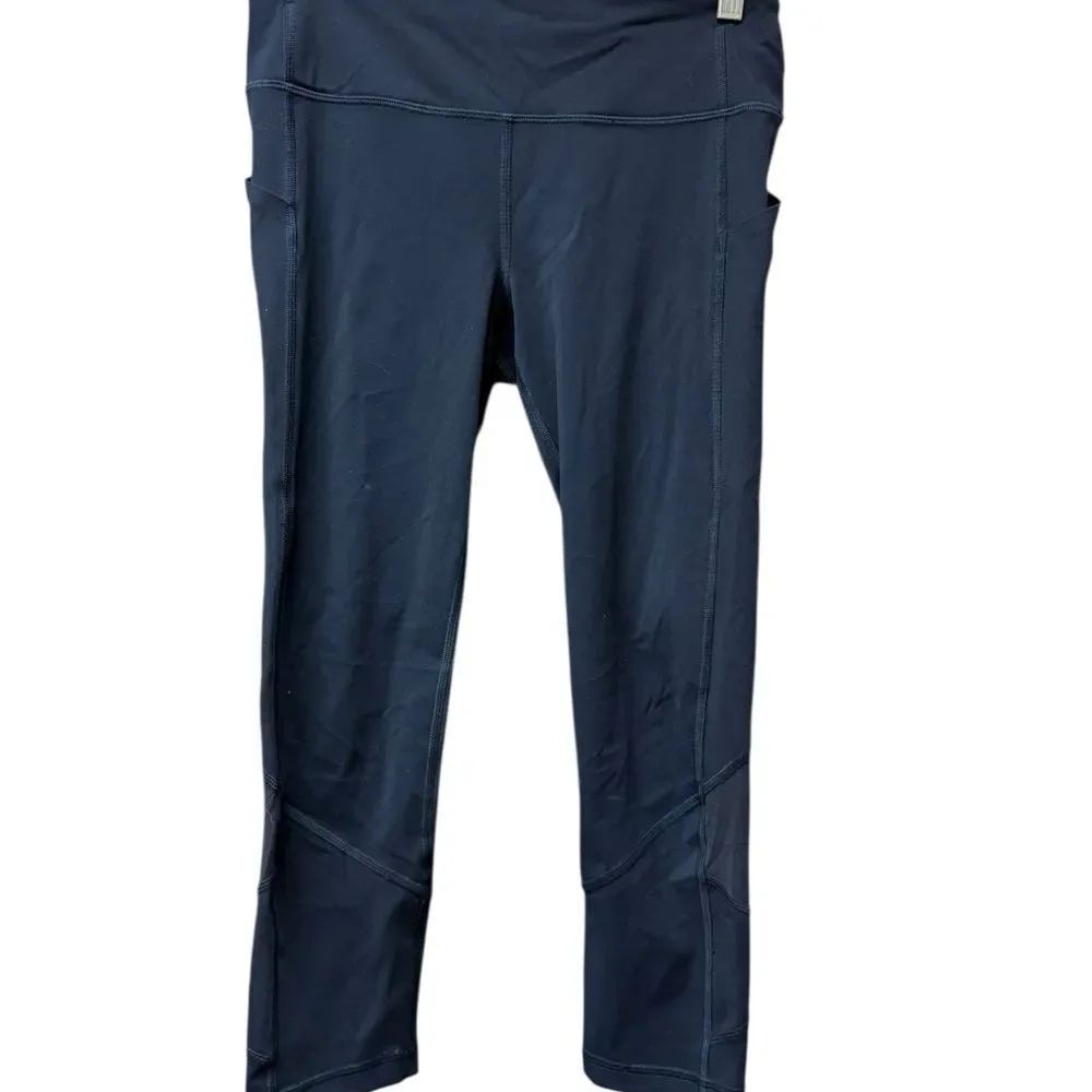 Lululemon Athletica Deep Navy Blue Leggings Size 6
